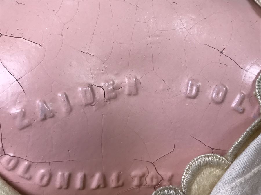 Antique 1917-1922 Zaiden Composition Doll By Colonial Toy Mfg Co - See Photos For Condition [Photo 19]