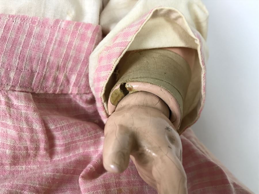Antique 1917-1922 Zaiden Composition Doll By Colonial Toy Mfg Co - See Photos For Condition [Photo 10]
