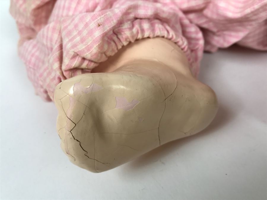 Antique 1917-1922 Zaiden Composition Doll By Colonial Toy Mfg Co - See Photos For Condition [Photo 12]