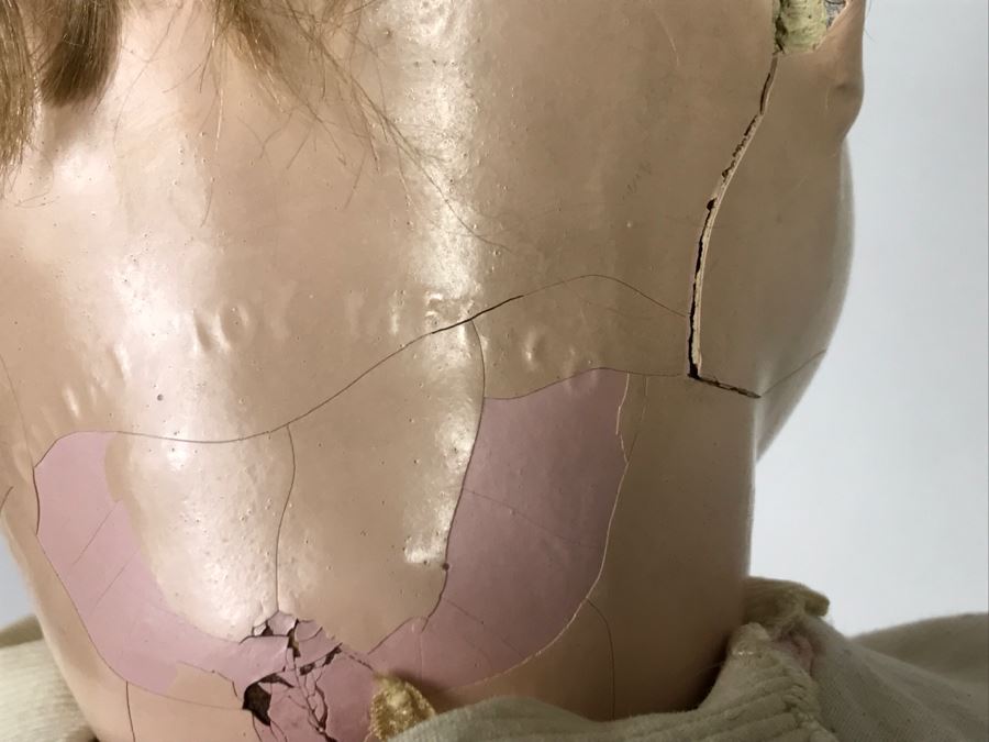 Antique 1917-1922 Zaiden Composition Doll By Colonial Toy Mfg Co - See Photos For Condition [Photo 17]