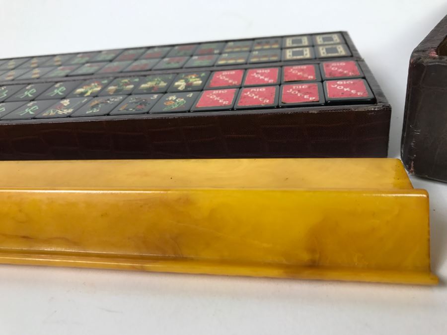Vintage Mahjong Chinese Game Set With Carrying Case [Photo 9]