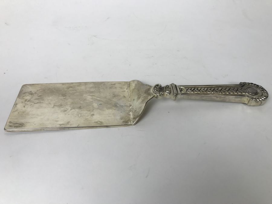 Vintage Ornate Godinger Silverplate Serving Spatula Server Celtic Pattern [Photo 7]