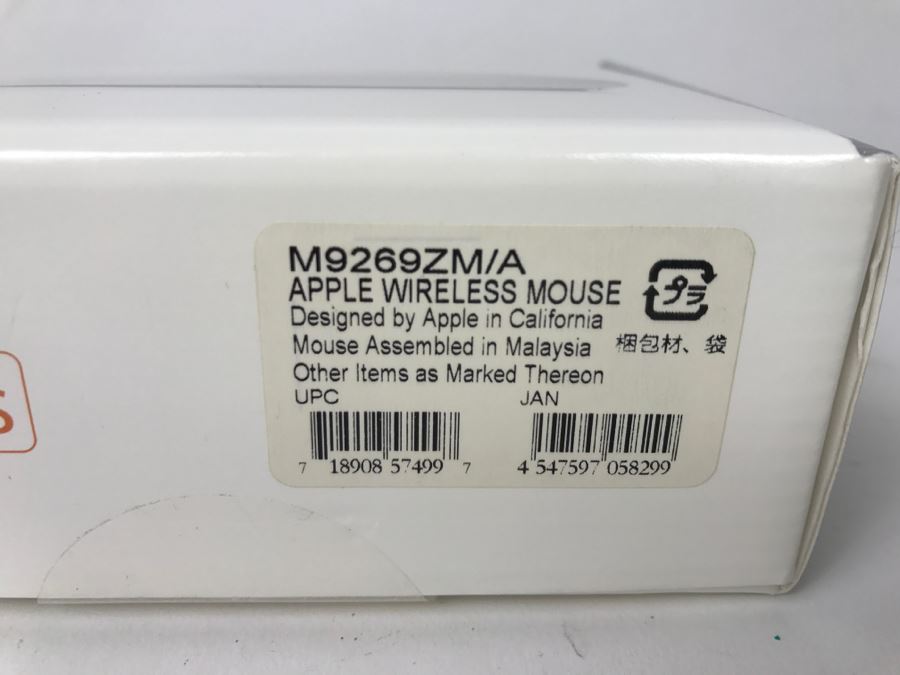 New Old Stock Apple Wireless Mouse M9269ZM/A [Photo 4]