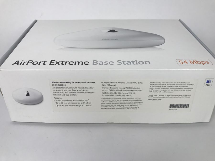 Apple AirPort Extreme Base Station 54 Mbps Wireless Networking [Photo 3]