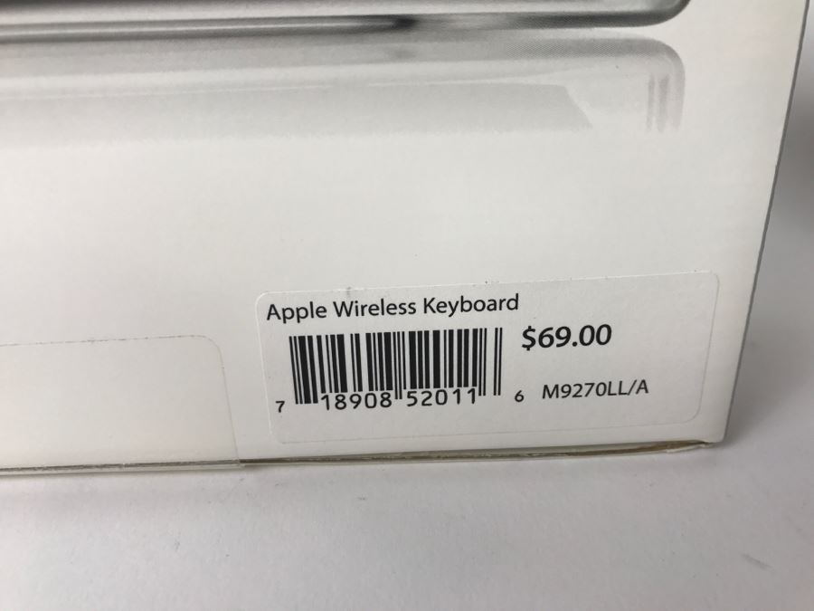 New Old Stock Apple Wireless Keyboard M9270LL/A [Photo 5]