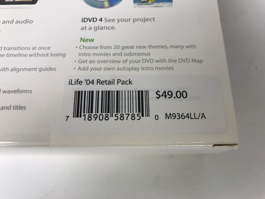 Sealed Apple iLife '04 Software [Photo 5]