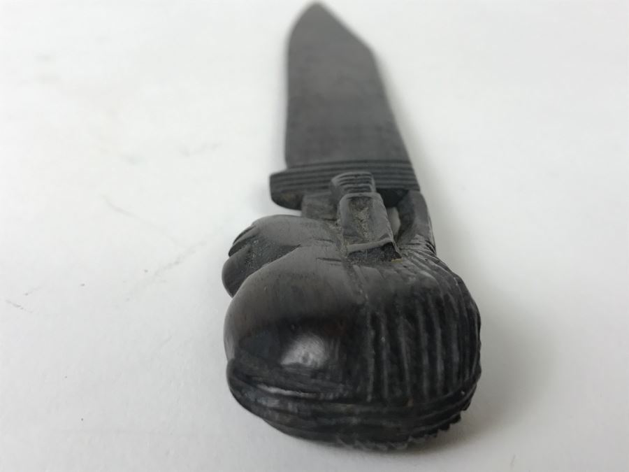Carved Wood African Letter Opener [Photo 4]