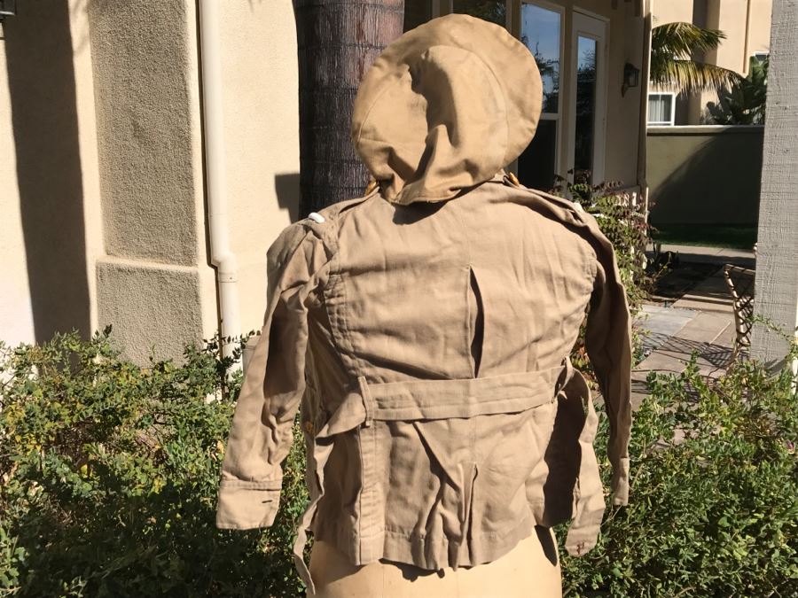 Vintage Girls ARMY Nurse WWII Uniform Hand Made In India Includes Jacket With Belt, (2) Hats, (2) Skirts And Extra Buttons [Photo 28]