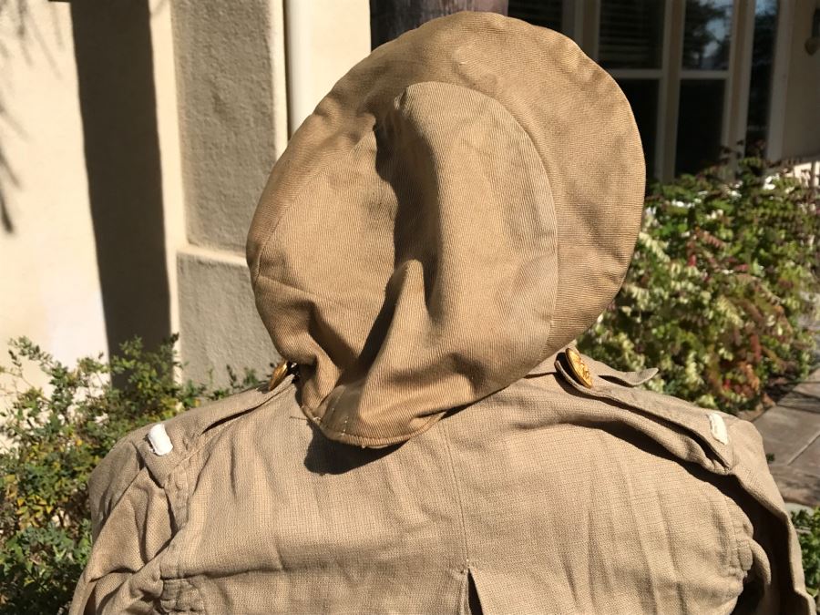 Vintage Girls ARMY Nurse WWII Uniform Hand Made In India Includes Jacket With Belt, (2) Hats, (2) Skirts And Extra Buttons [Photo 29]