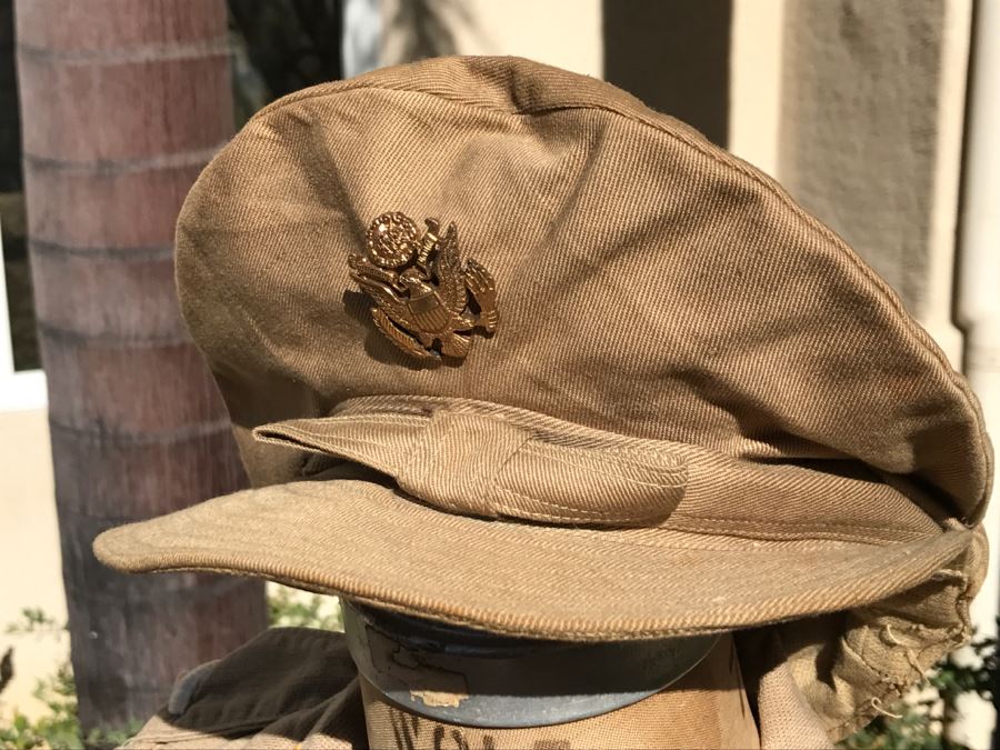 Vintage Girls ARMY Nurse WWII Uniform Hand Made In India Includes Jacket With Belt, (2) Hats, (2) Skirts And Extra Buttons [Photo 6]