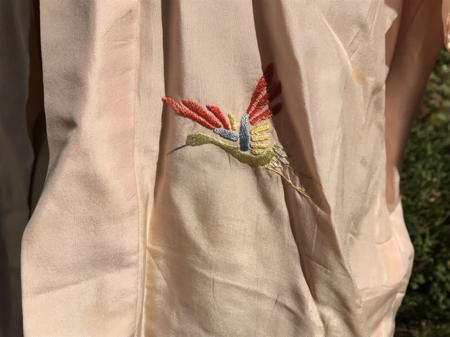 Vintage 1940's Japanese Girl's Kimono Robe Made In Occupied Japan [Photo 3]