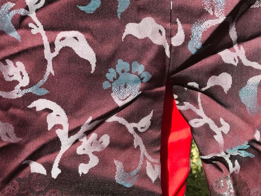 Vintage Japanese Kimono Robe And Belt With Note That It Had To Be Hidden During WWII [Photo 9]