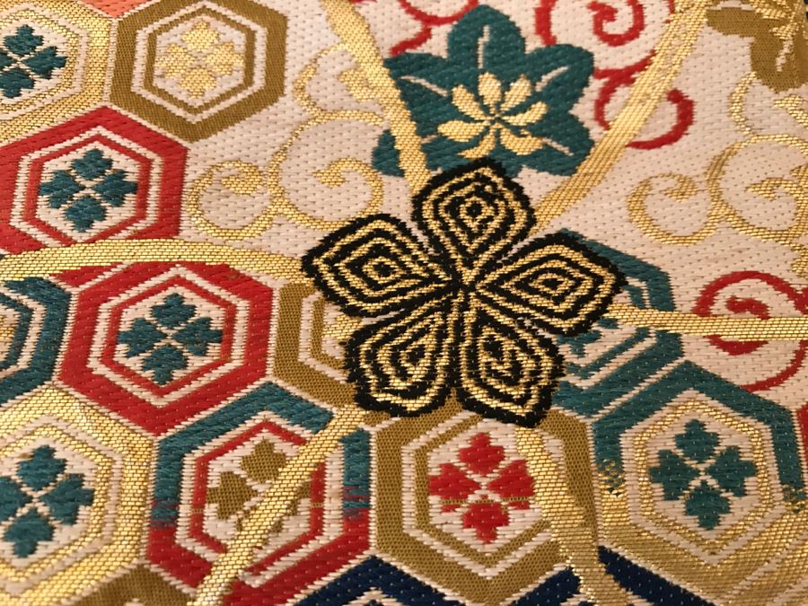 Vintage Japanese Kimono Robe And Belt With Note That It Had To Be Hidden During WWII [Photo 26]