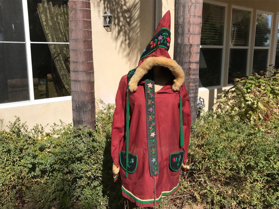 Vintage Grenfell Labrador Industries Hooded Anorak Parka Coat Jacket