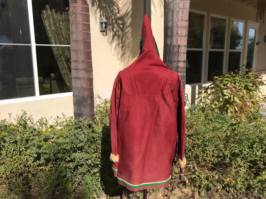 Vintage Grenfell Labrador Industries Hooded Anorak Parka Coat Jacket And Belt Hand Made In Newfoundland & Labrador [Photo 8]