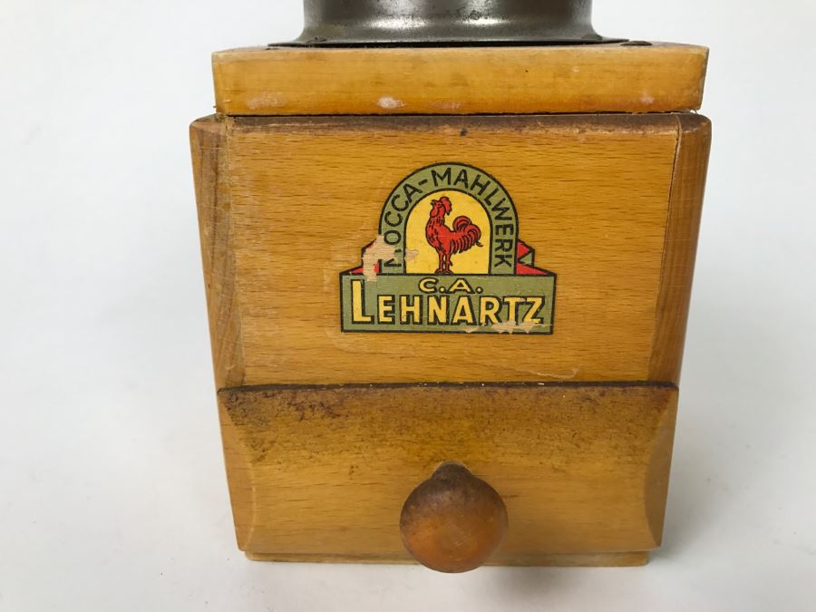 Vintage C.A. Lehnartz Hand Crank Grinder Germany [Photo 3]
