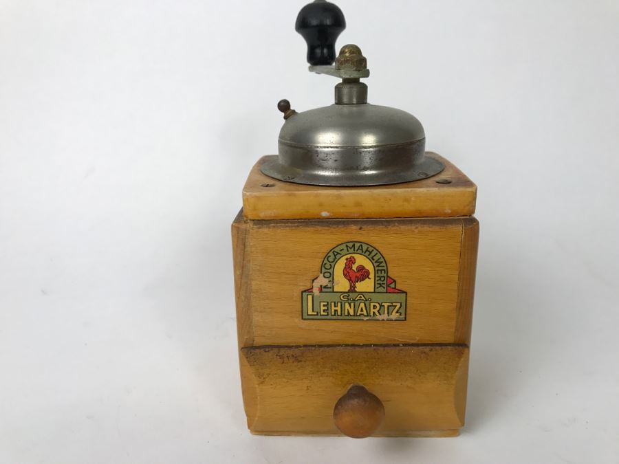 Vintage C.A. Lehnartz Hand Crank Grinder Germany [Photo 2]