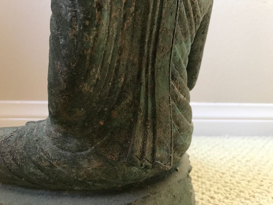 Metal Meditating Buddha Statue [Photo 15]