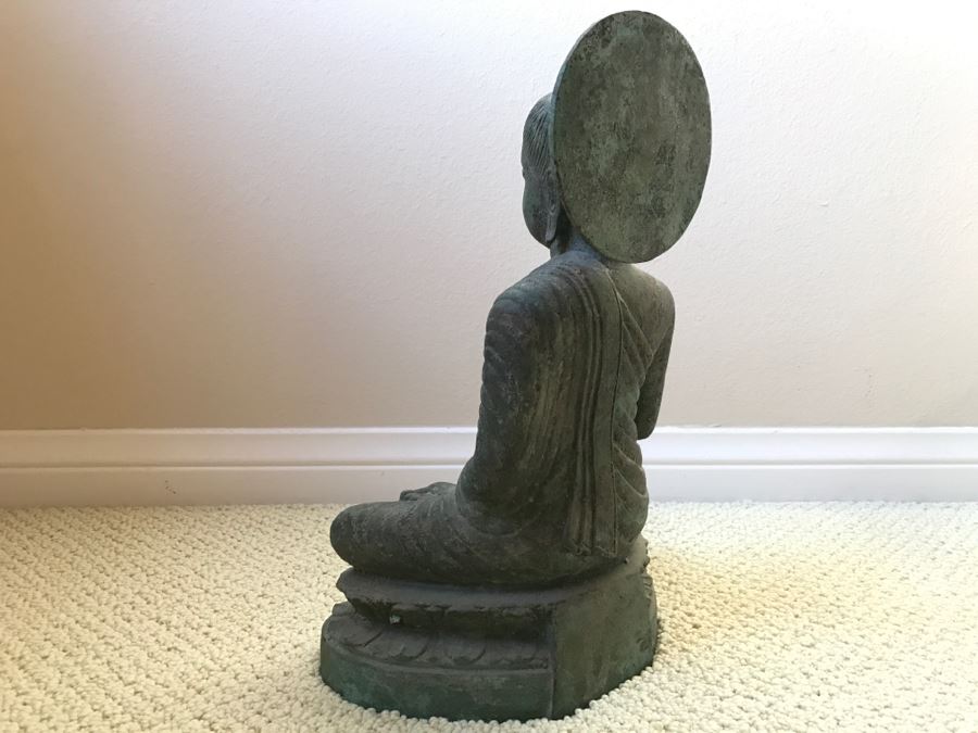 Metal Meditating Buddha Statue [Photo 14]