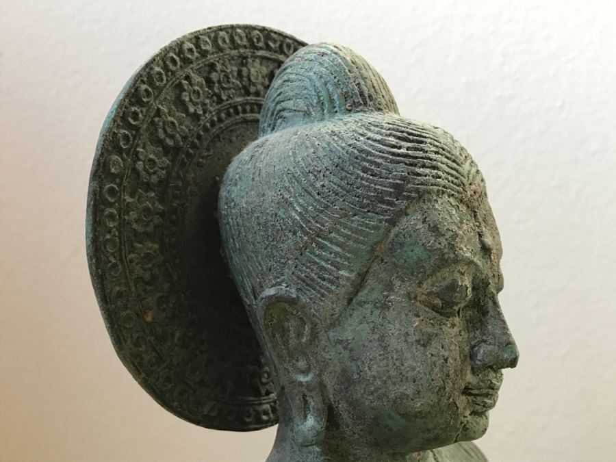 Metal Meditating Buddha Statue [Photo 10]