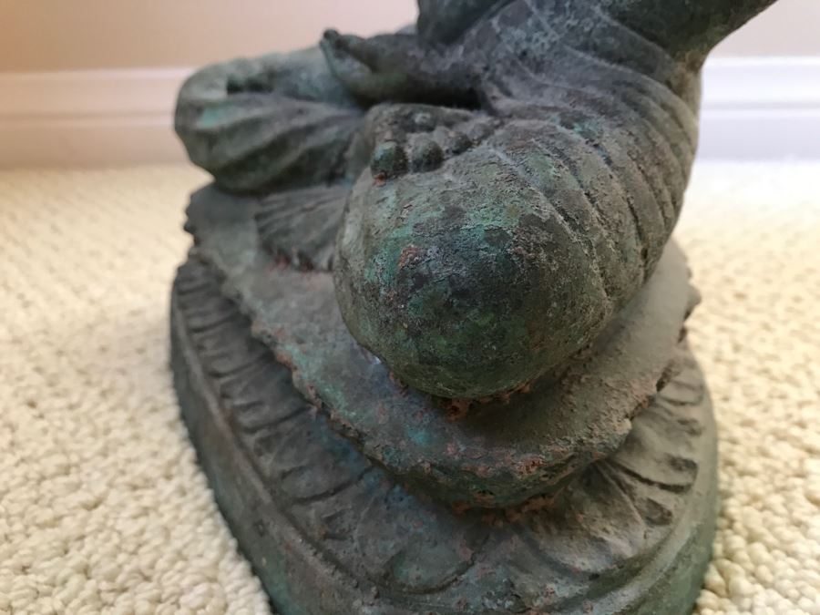 Metal Meditating Buddha Statue [Photo 17]