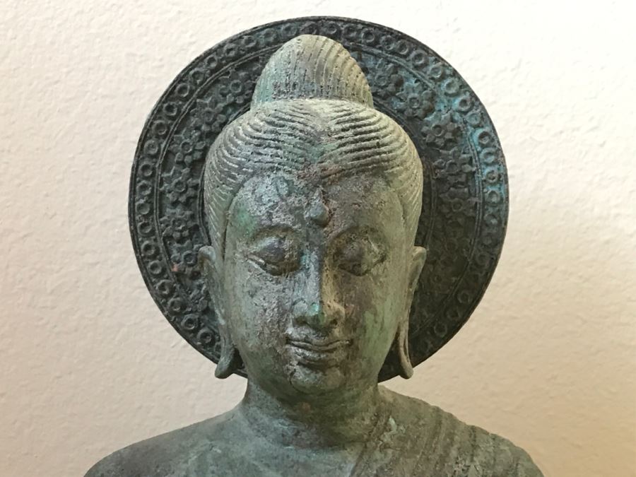 Metal Meditating Buddha Statue [Photo 7]
