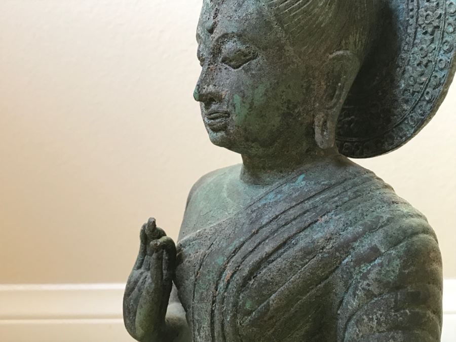 Metal Meditating Buddha Statue [Photo 19]