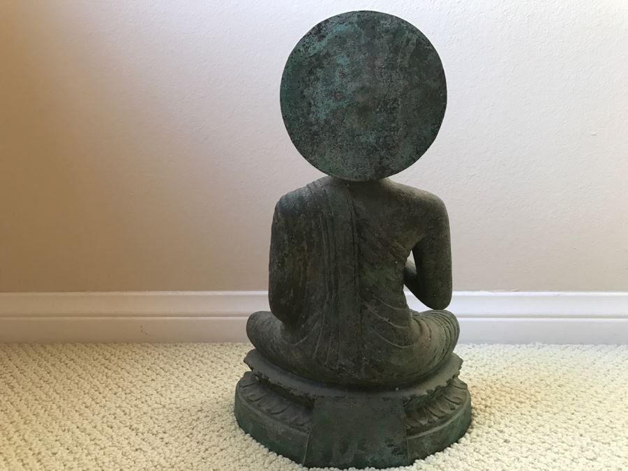 Metal Meditating Buddha Statue [Photo 13]