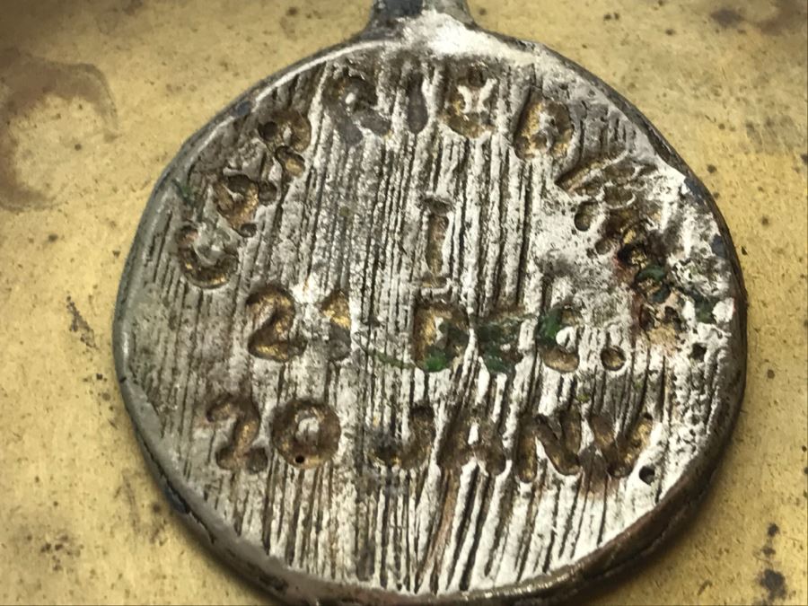 Vintage Brass Pocket Change Holder And Capricorn Pendant [Photo 7]