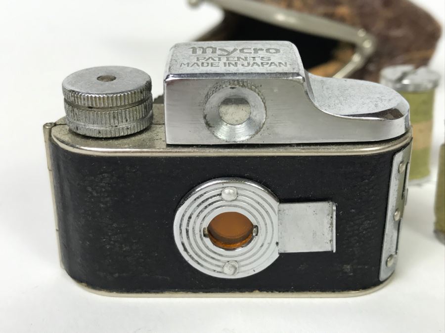 Vintage Mycro Miniature Spy Film Camera With Film Made In Japan [Photo 6]