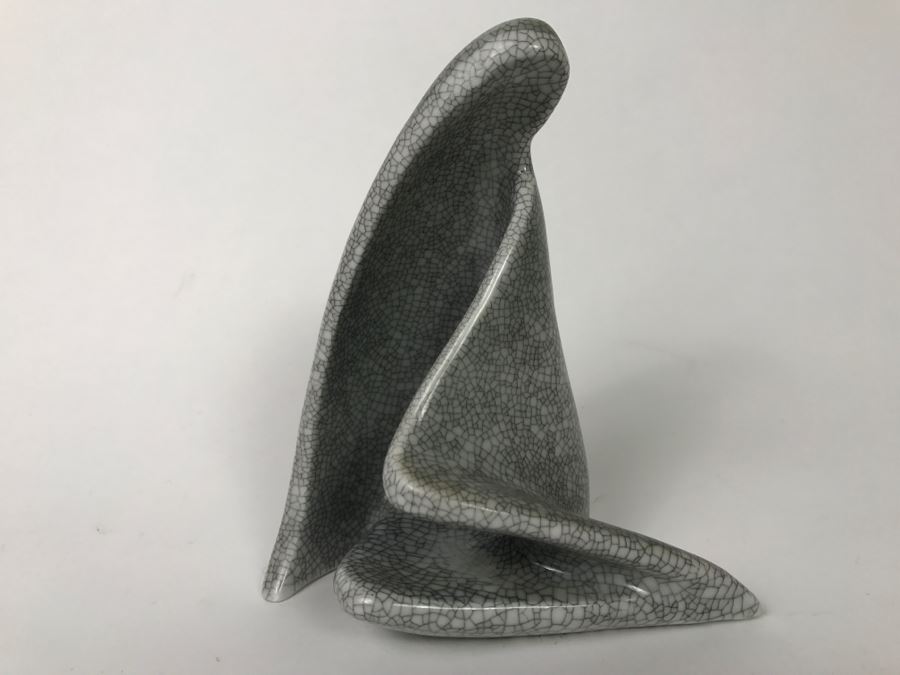 Rosenthal Germany Studio Linie Madonna Figurine Porcelain Crackleware [Photo 3]