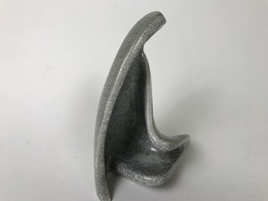 Rosenthal Germany Studio Linie Madonna Figurine Porcelain Crackleware [Photo 5]