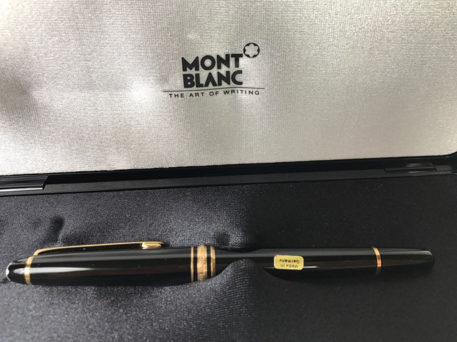 Mont Blanc Meisterstuck 163 Rollerball Pen With Box Made In Germany [Photo 5]