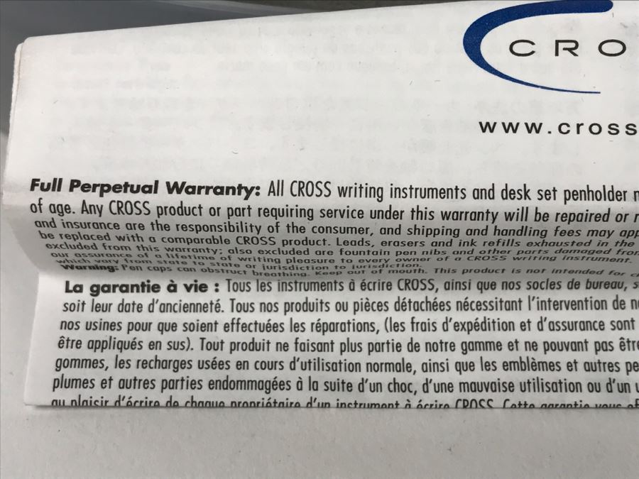 CROSS Ballpoint Pen New In Box [Photo 6]