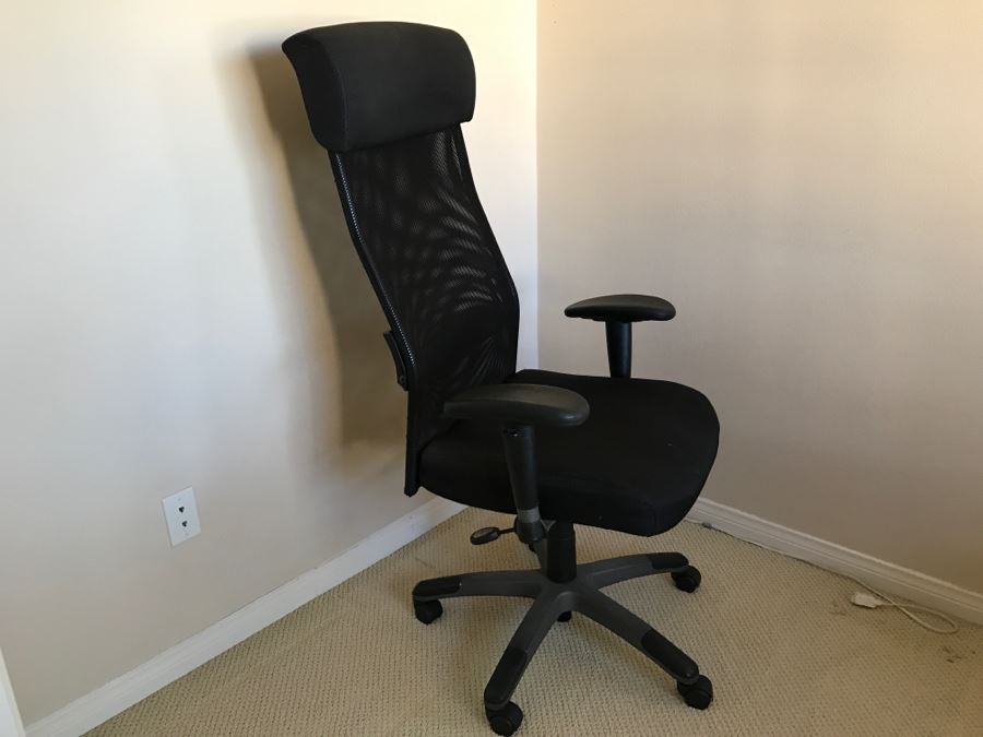 High Back Black Office Chair [Photo 2]