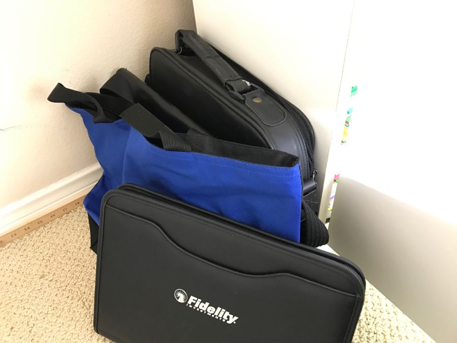 White Bookshelf Cabinet With All Office Supplies And Items Photographed On And Near Shelf Including Floor Lamp - Tons Of Paper, Folders, Containers - See All Photos [Photo 23]