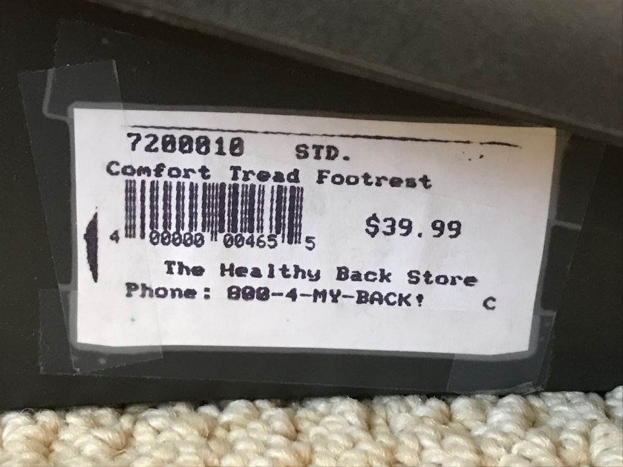 Eldon Comfort Tread Footrest From Healthy Back Store [Photo 4]