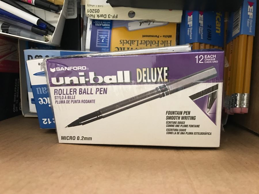 Huge Lot Of Various Office Supplies Including Pens And Pencils [Photo 5]
