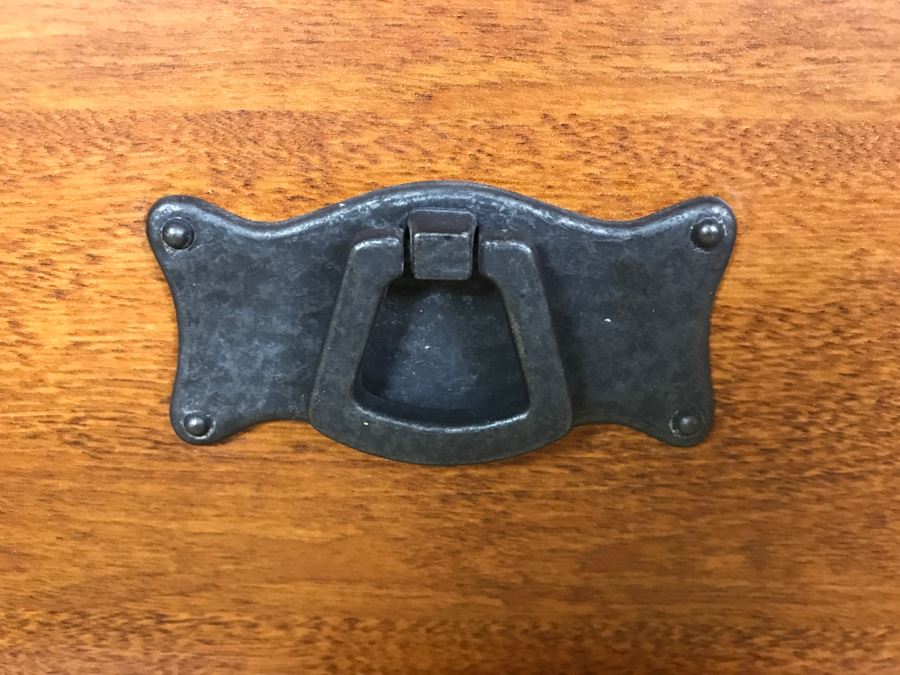 Faux Wood Mission Style Chest Of Drawers 6-Drawer Dresser By Sauder 59'W X 19.5'D X 34'H [Photo 5]