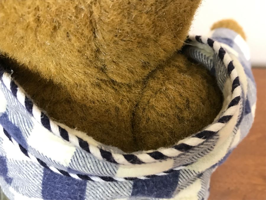 The Vermont Teddy Bear Company Jointed Teddy Bear With Decorative Sailboat [Photo 8]