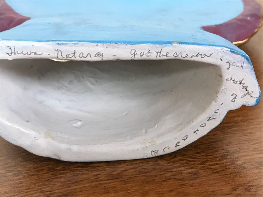 Hand Painted India Sculpture Hand Molded And Fired In India From Ganges River Clay For Jai Bhagavan Ltd [Photo 7]