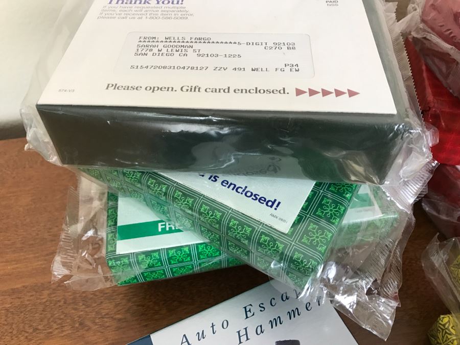 Various Unopened Free Gifts Gift Cards From American Express AMEX [Photo 3]