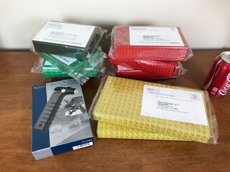 Various Unopened Free Gifts Gift Cards From American Express AMEX
