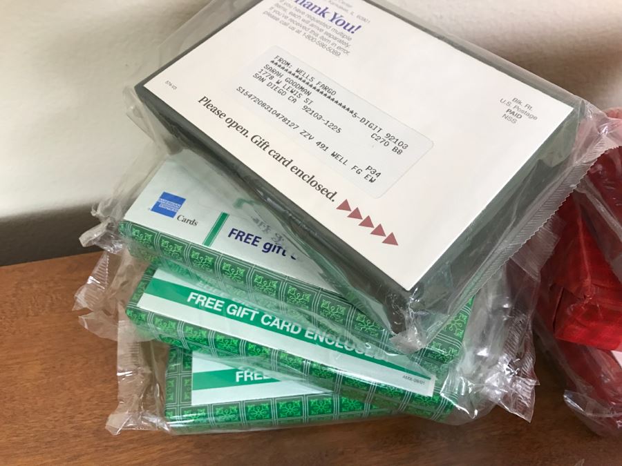 Various Unopened Free Gifts Gift Cards From American Express AMEX [Photo 4]
