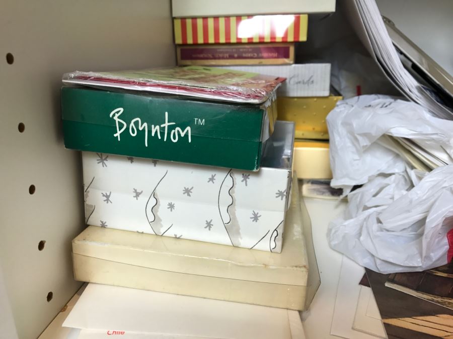 Huge Lot Of Various Greeting Cards, Stickers And Postcards [Photo 8]