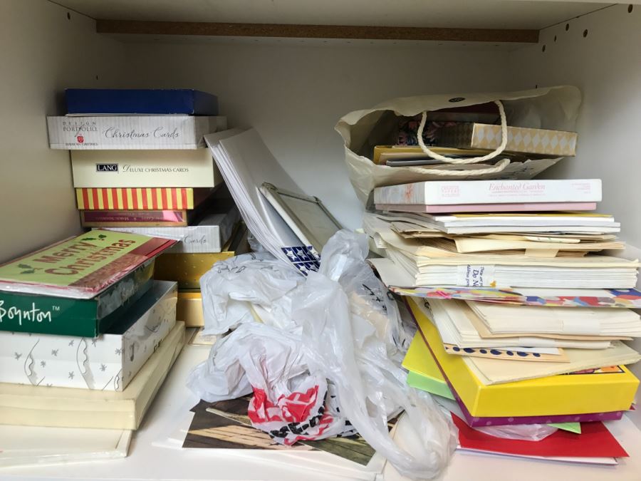 Huge Lot Of Various Greeting Cards, Stickers And Postcards [Photo 7]