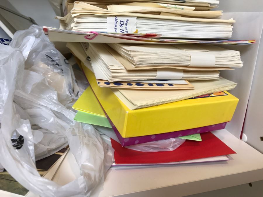 Huge Lot Of Various Greeting Cards, Stickers And Postcards [Photo 15]