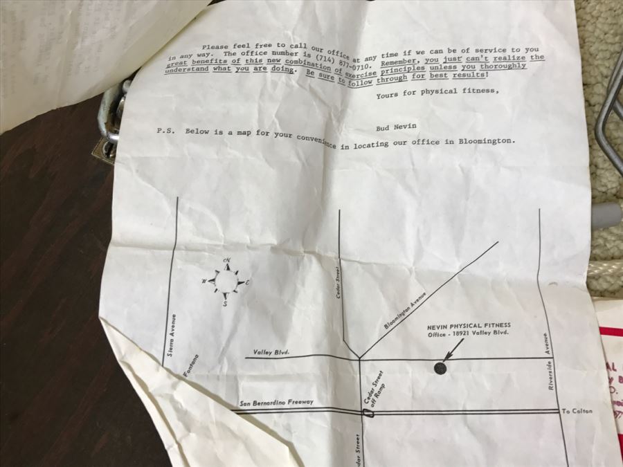 Vintage 1968 Excercise Equipment 'Exer-Genie' Exerciser By Nevin Physical Fitness With Manual And Original Box - Used To Train Astronauts And Professional Athletes [Photo 16]
