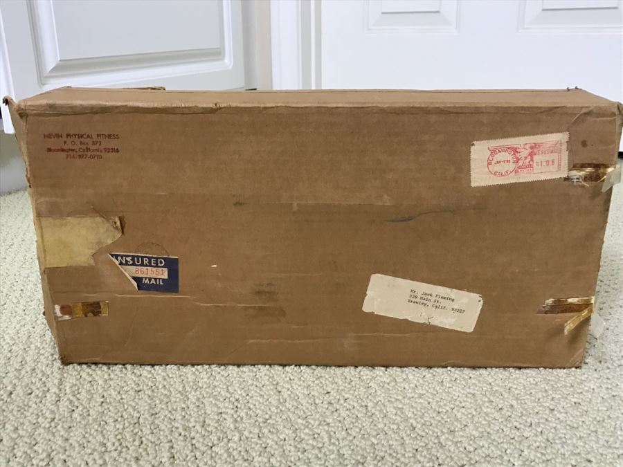 Vintage 1968 Excercise Equipment 'Exer-Genie' Exerciser By Nevin Physical Fitness With Manual And Original Box - Used To Train Astronauts And Professional Athletes [Photo 2]