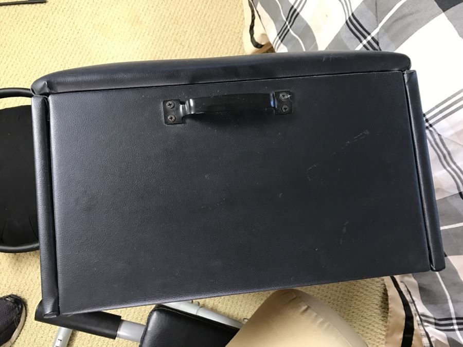 Excercise Lot Includes PILATES Box, PILATES Bar, PILATES Magic Circle, Brown Pillow And Living Yoga Exercise Equipment [Photo 13]